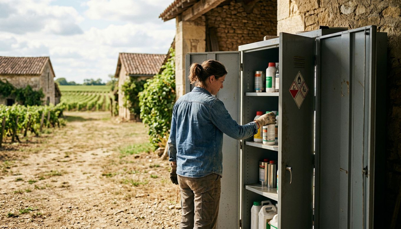 Armoire phytosanitaire : trajectoire d'une innovation discrète devenue incontournable